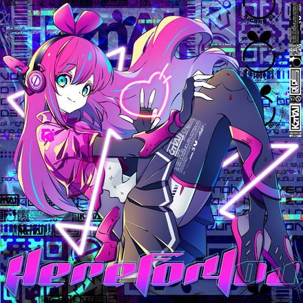 シングル「Here for you」のジャケット